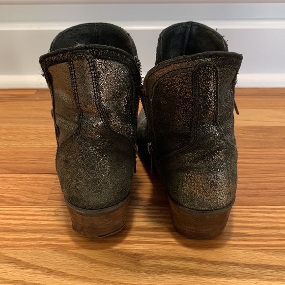 Silver leather Chelsea boots- Steve Madden - Picture 6 of 9